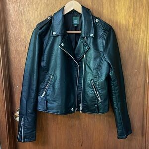 Wild Fable Target faux leather moto biker jacket